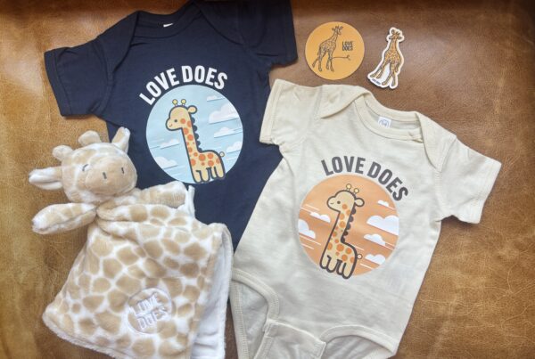 Love Does Giraffe Merch