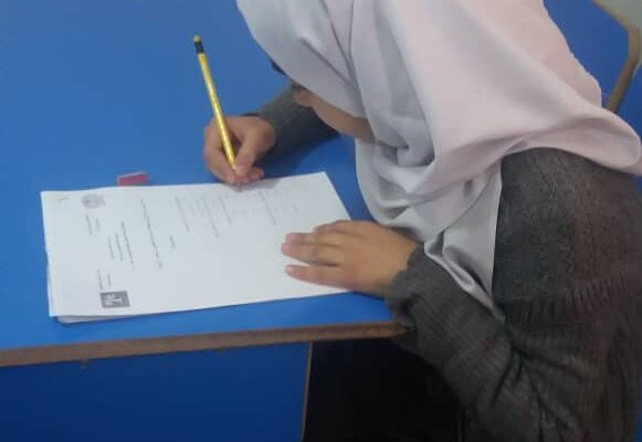 LDStudentTakingExam LDStudentTakingExam