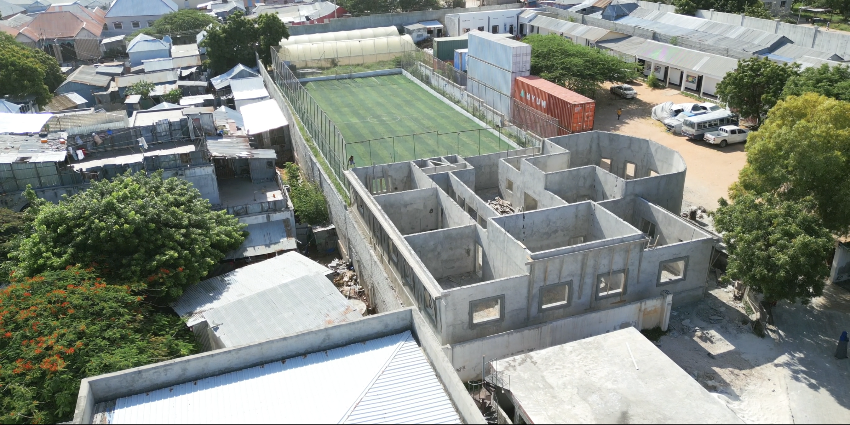 The Building of a Primary School in Somalia
